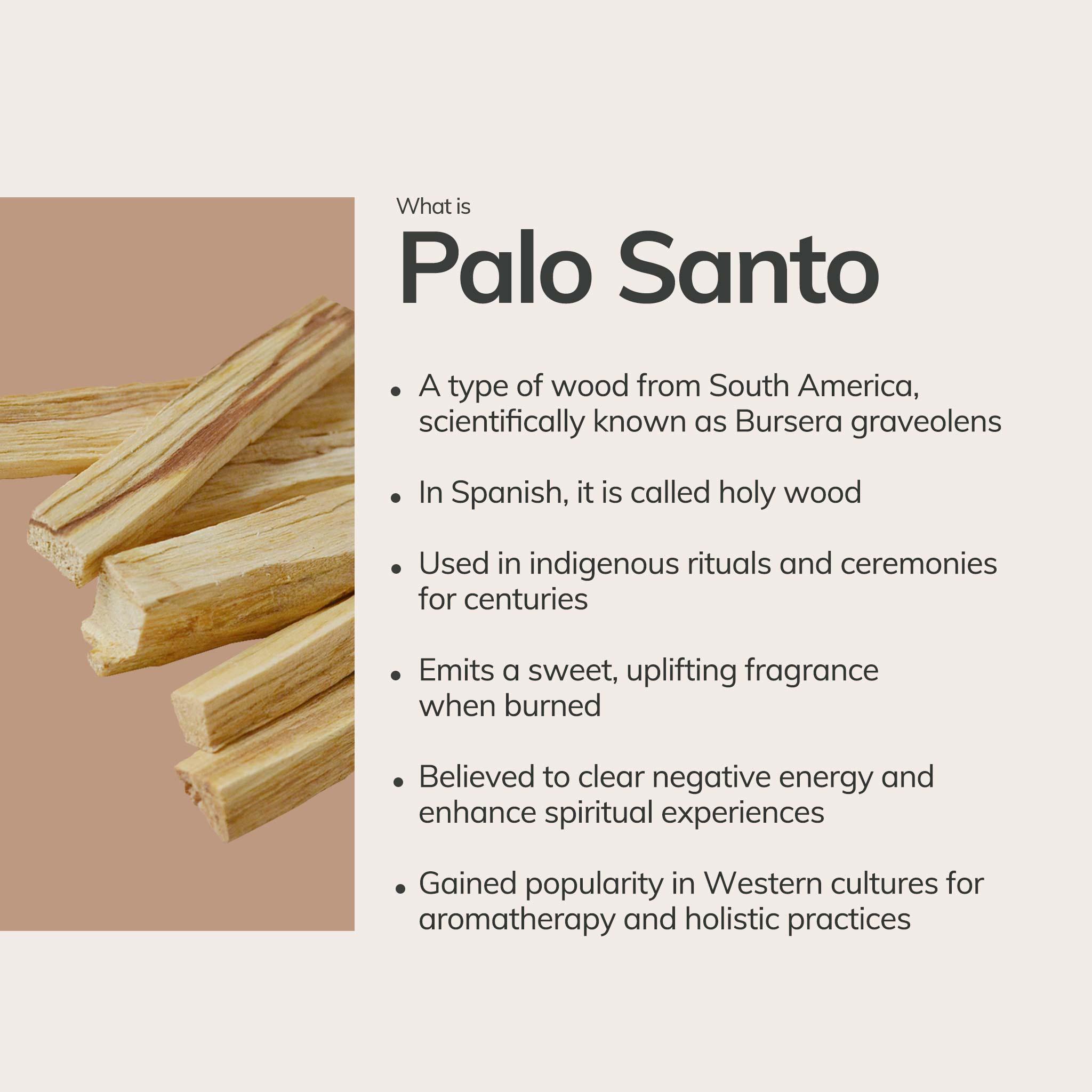 Palo Santo Incense Sticks – 30 Mini Hand-Rolled Sticks from Peru (4.2")