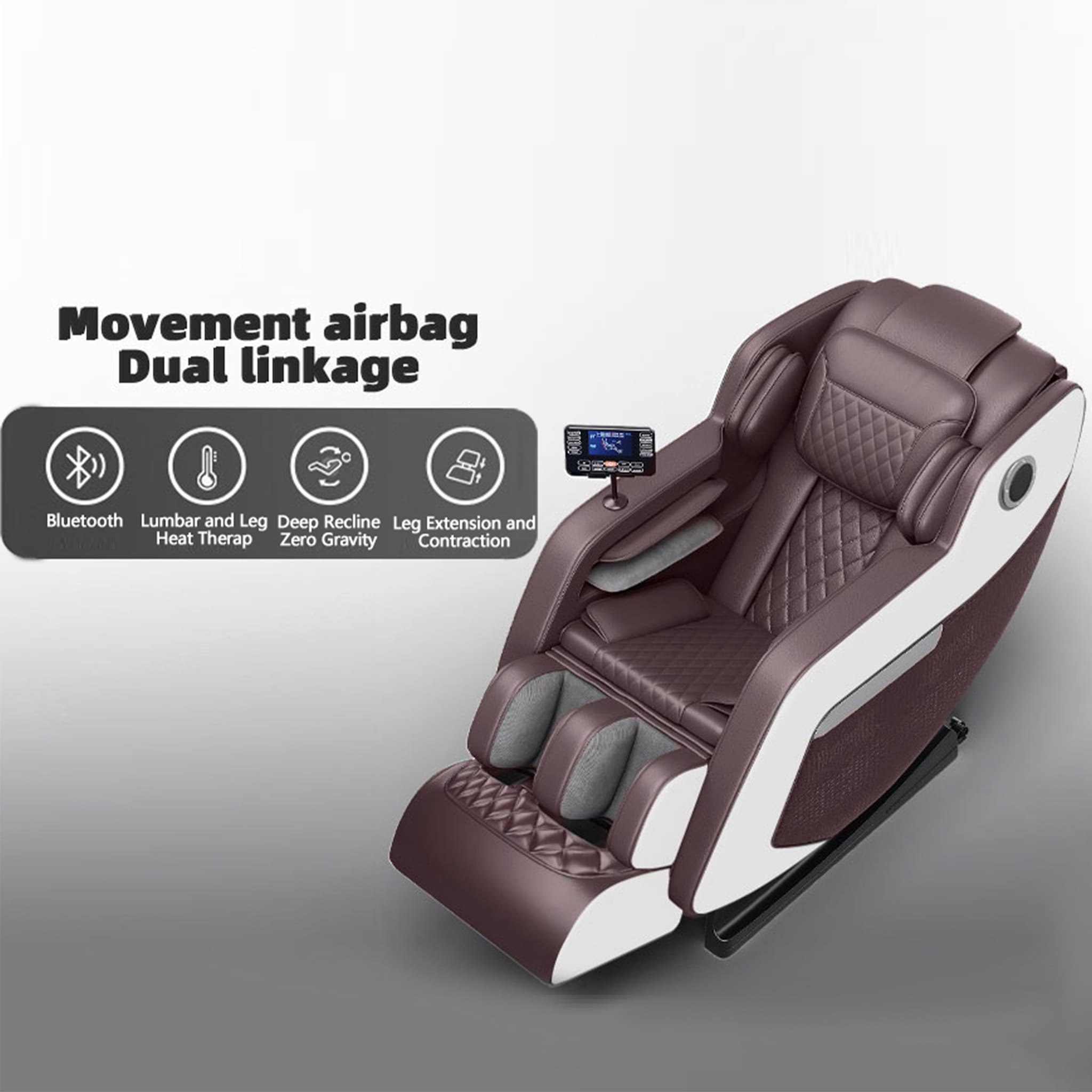 Zvz Premium Zero Gravity Full Body Massage Chair With Smart Display (SAK63107)