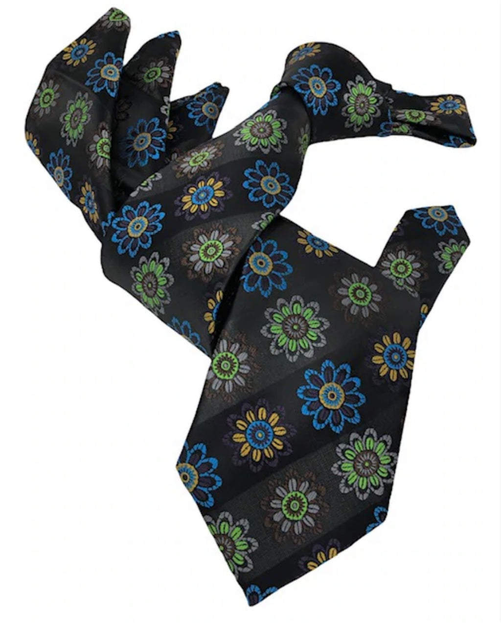 7 Fold Necktie Multicolor Diadem