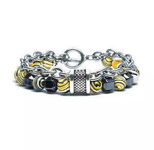 Yellow Stainless  Steel C Bracelets (order  NOW!!)